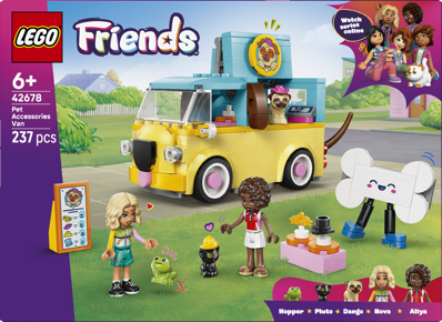LEGO® Friends 42678 Dodávka s doplňky pro mazlíčky