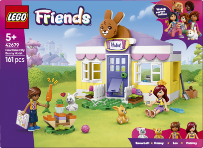 LEGO® Friends 42679 Hotel pro králíčky v městečku Heartlake