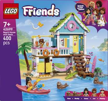 LEGO® Friends 42699 Plážový dům s tuleni