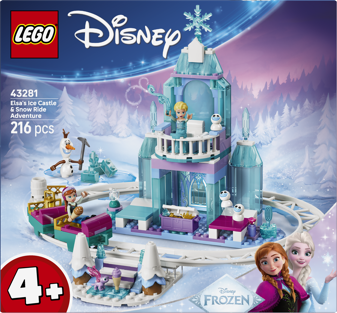 LEGO® | Disney Princess 43281 Elsin ledový palác a jízda na sněhu