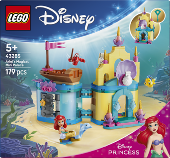 LEGO® | Disney Princess 43285 Ariel a její kouzelný miniaturní palác