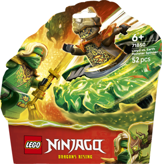 LEGO® NINJAGO® 71850 Lloyd vs. spinner pozemské příšery