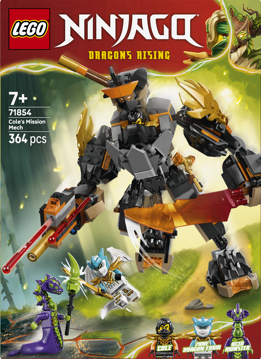 LEGO® NINJAGO® 71854 Coleův expediční robot a dračí Zane