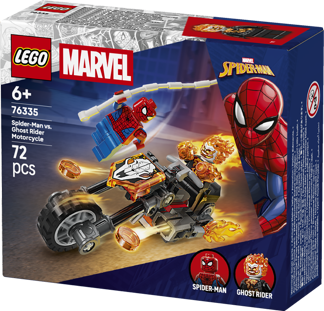 LEGO® | Marvel 76335 Spider-Man vs. Ghost Rider na motorce