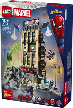 LEGO® ǀ Marvel Spider-Man vs. Mysterio: The Daily Bugle 76342