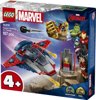 LEGO® ǀ Marvel Captain America vs. Thanos with 2 Minifigures 76319
