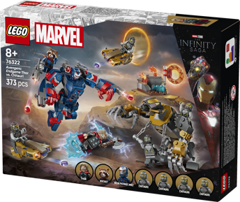 LEGO® ǀ Marvel Avengers: Endgame Thor vs. Chitauri Super Hero Action 76322