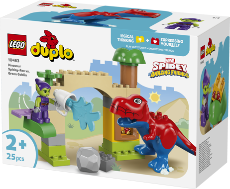 LEGO® DUPLO® Disney 10463 Dinosaurus Spidey-Rex vs. Zelený goblin
