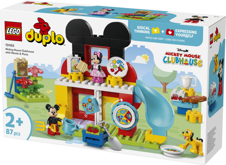 LEGO® DUPLO® Disney 10465 Mickeyho klubík, Minnie a Pluto