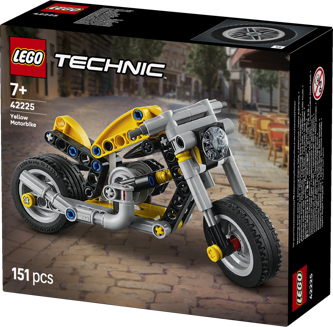 LEGO® Technic 42225 Žlutá motorka