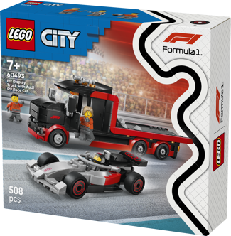 LEGO® City 60493 Výstavní náklaďák F1® se závodním autem Audi F1®