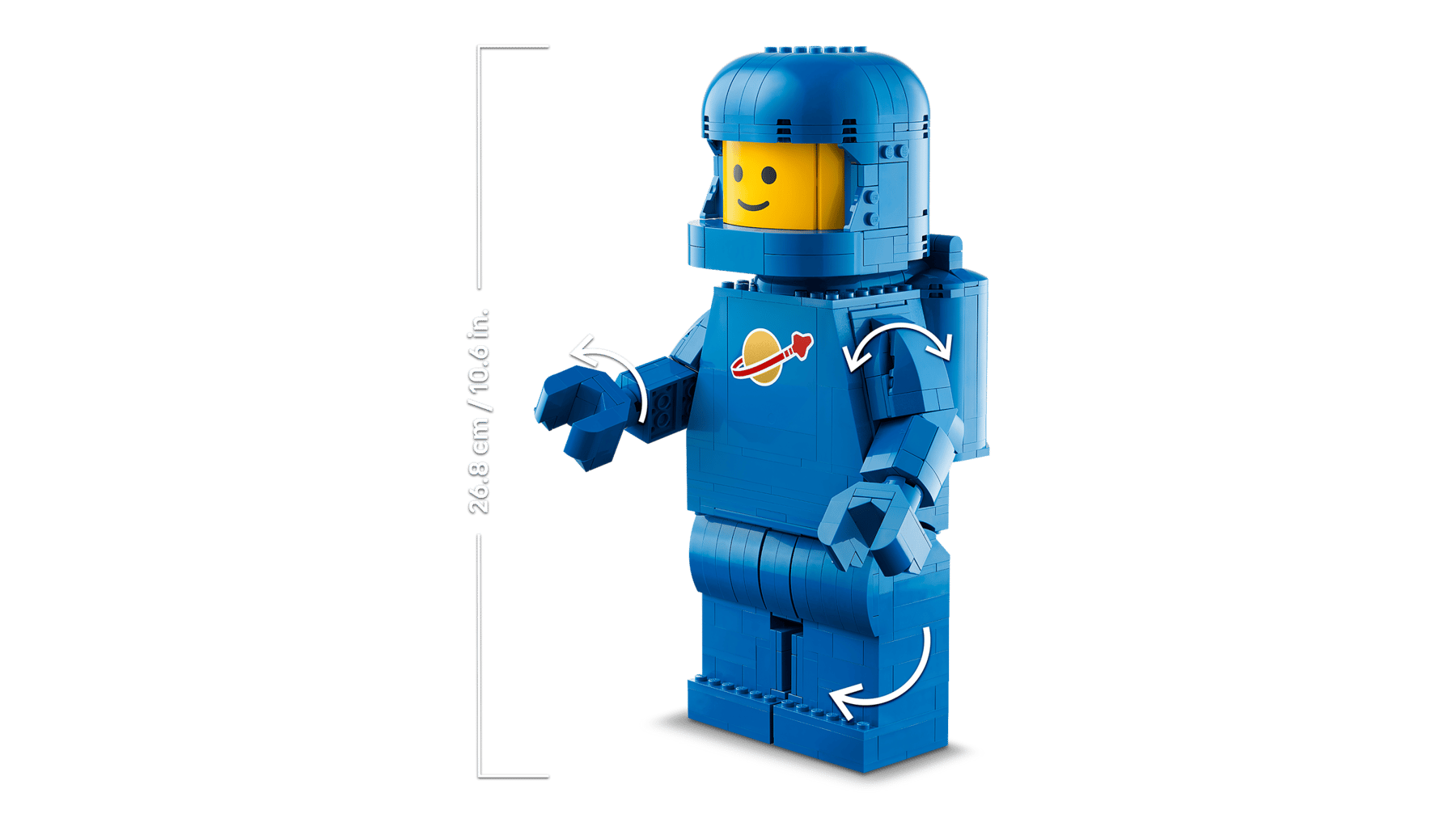 LEGO® Minifigurky 40921 Zvětšená minifigurka modrého astronauta