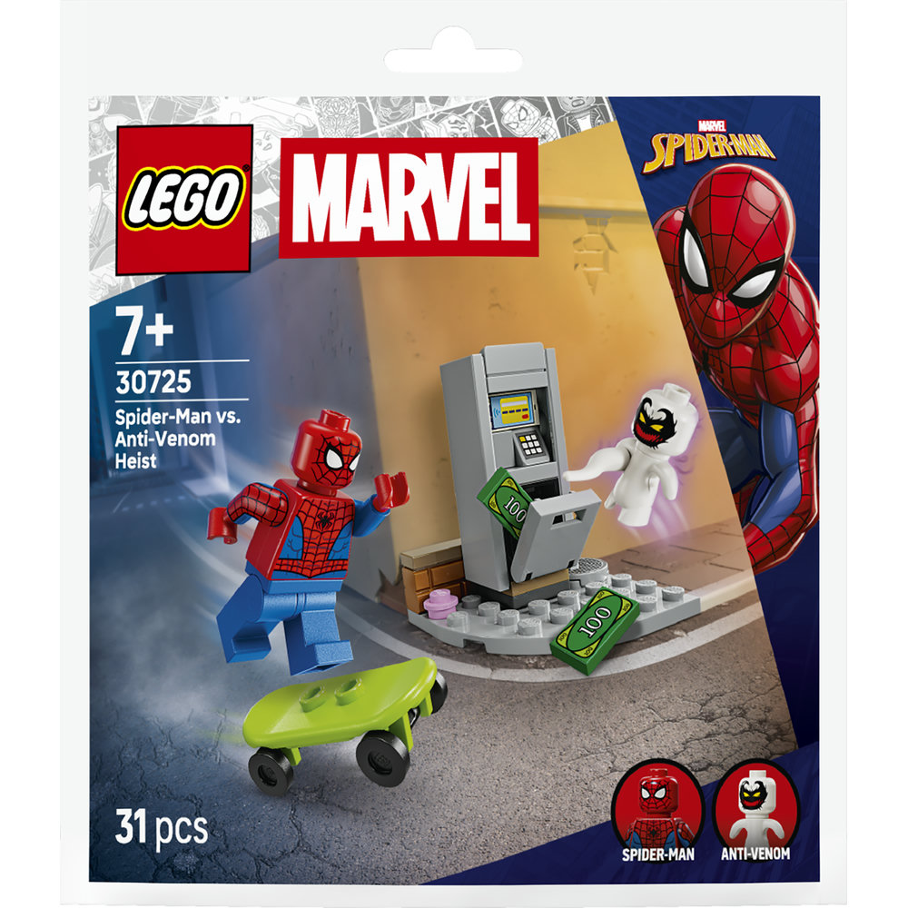 LEGO® Marvel 30725 Spider-Man vs. Anti-Venom a loupež