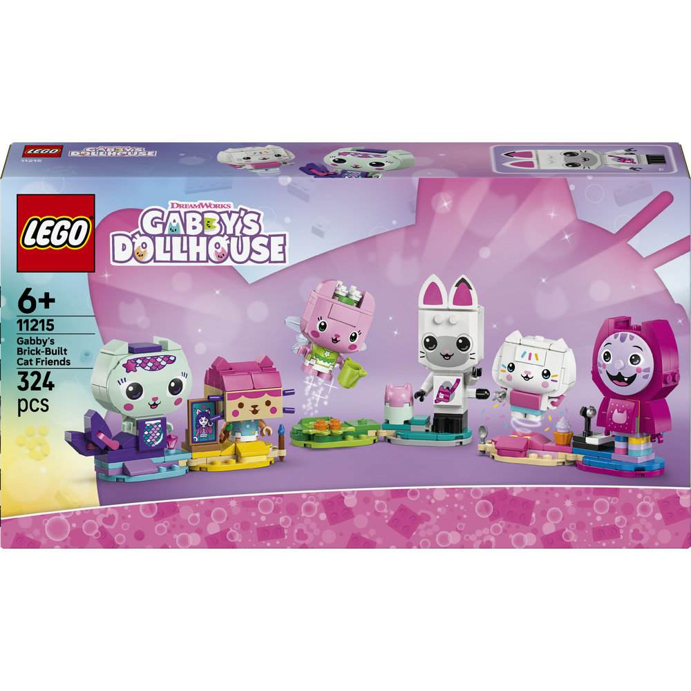 LEGO® Gabby’s Dollhouse 11215 Gábi a kočičí kamarádi z kostek