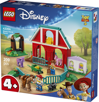 LEGO® Disney Pixar 43304 Blazeova koňská farma