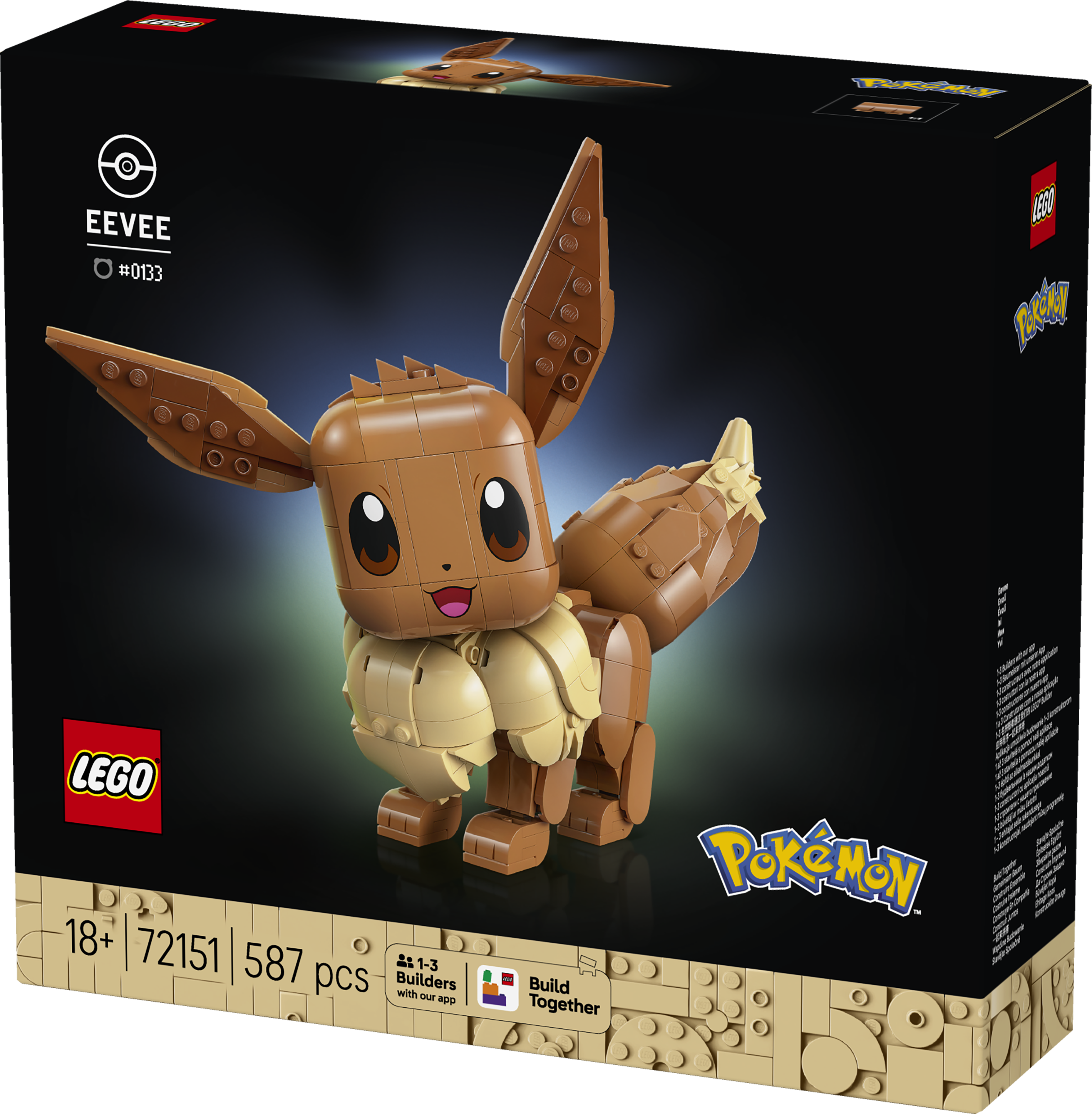 LEGO® Pokémon 72151 Eevee