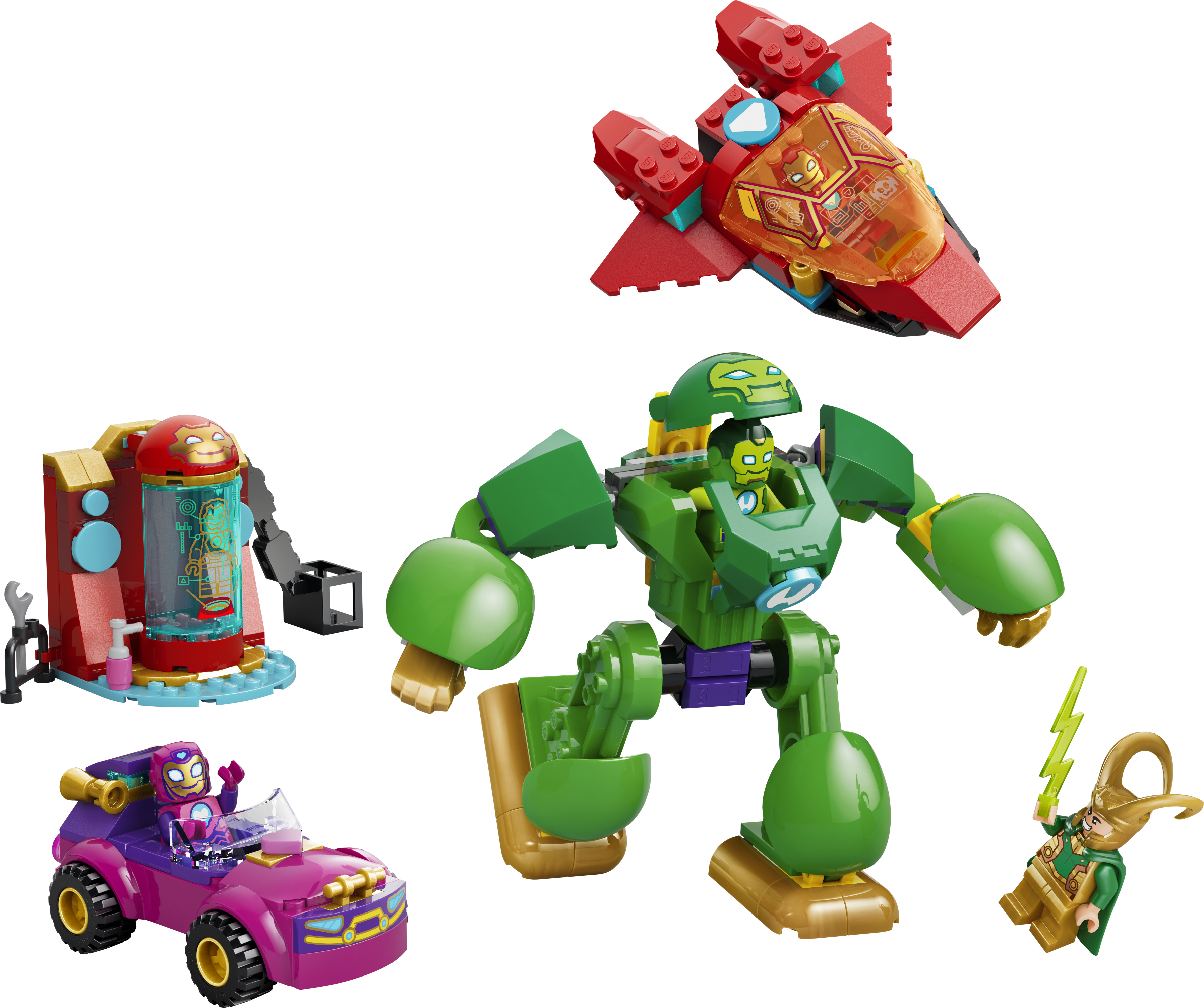 LEGO® Marvel 11211 Loki vs. Iron Manův tým