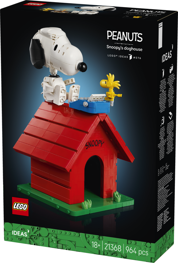 LEGO® Ideas 21368 Peanuts: Snoopyho bouda