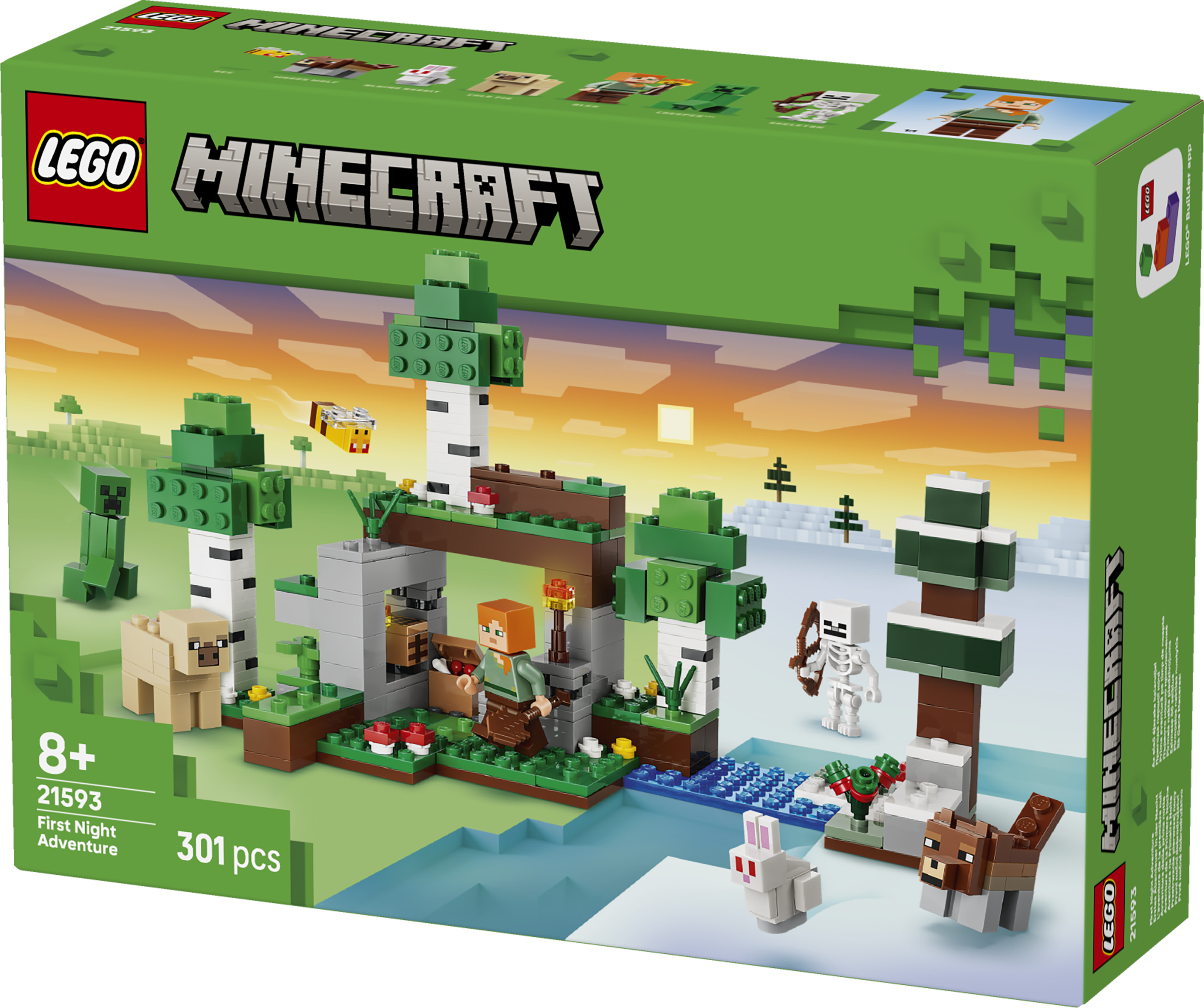 LEGO® Minecraft 21593 První noční dobrodružství