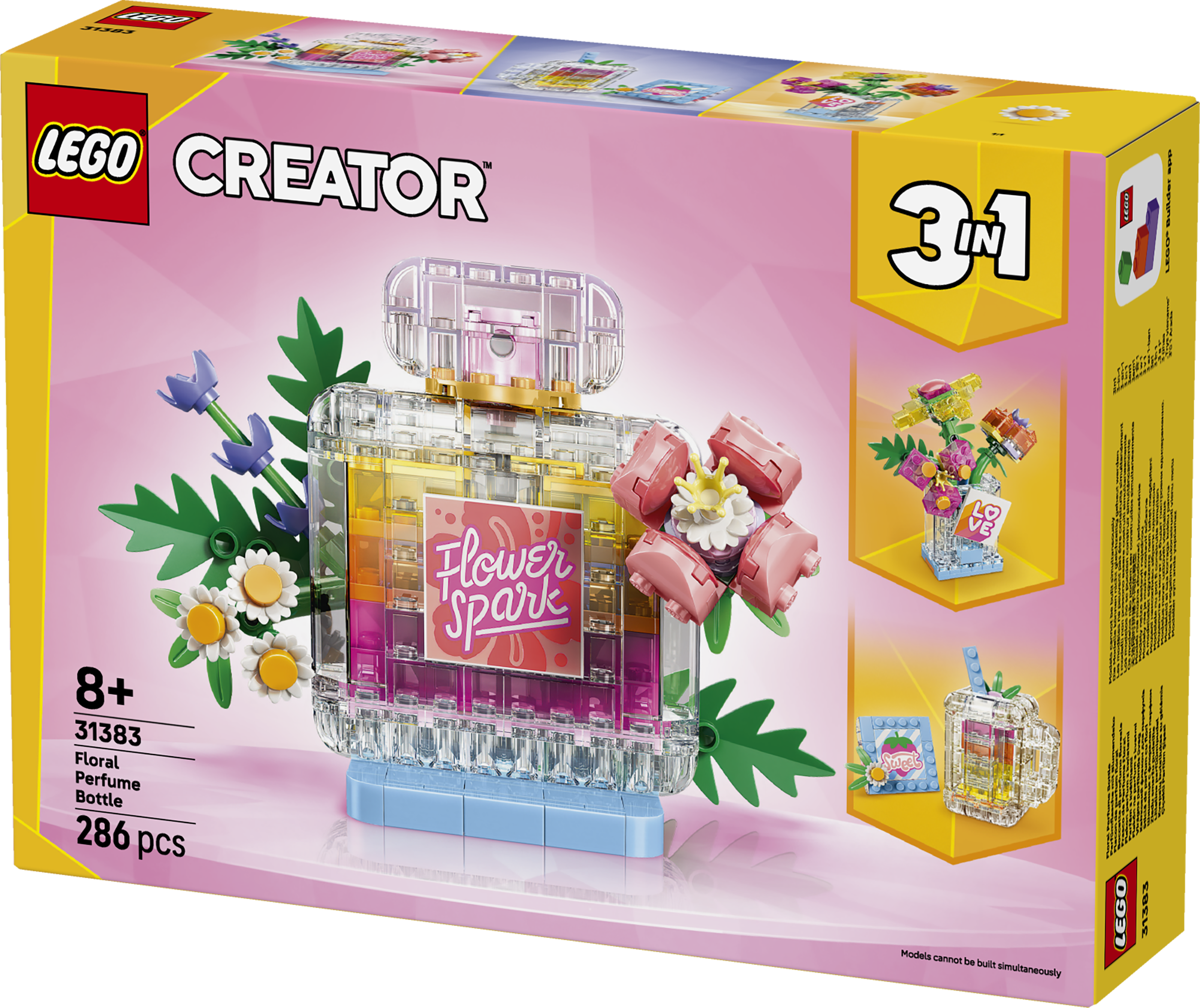 LEGO® Creator 31383 Parfém s ozdobnými květinami