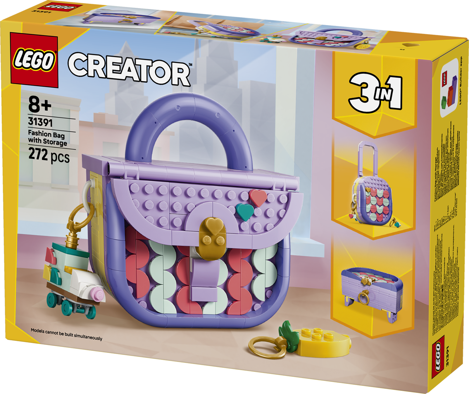 LEGO® Creator 31391 Módní kabelka s úložným prostorem
