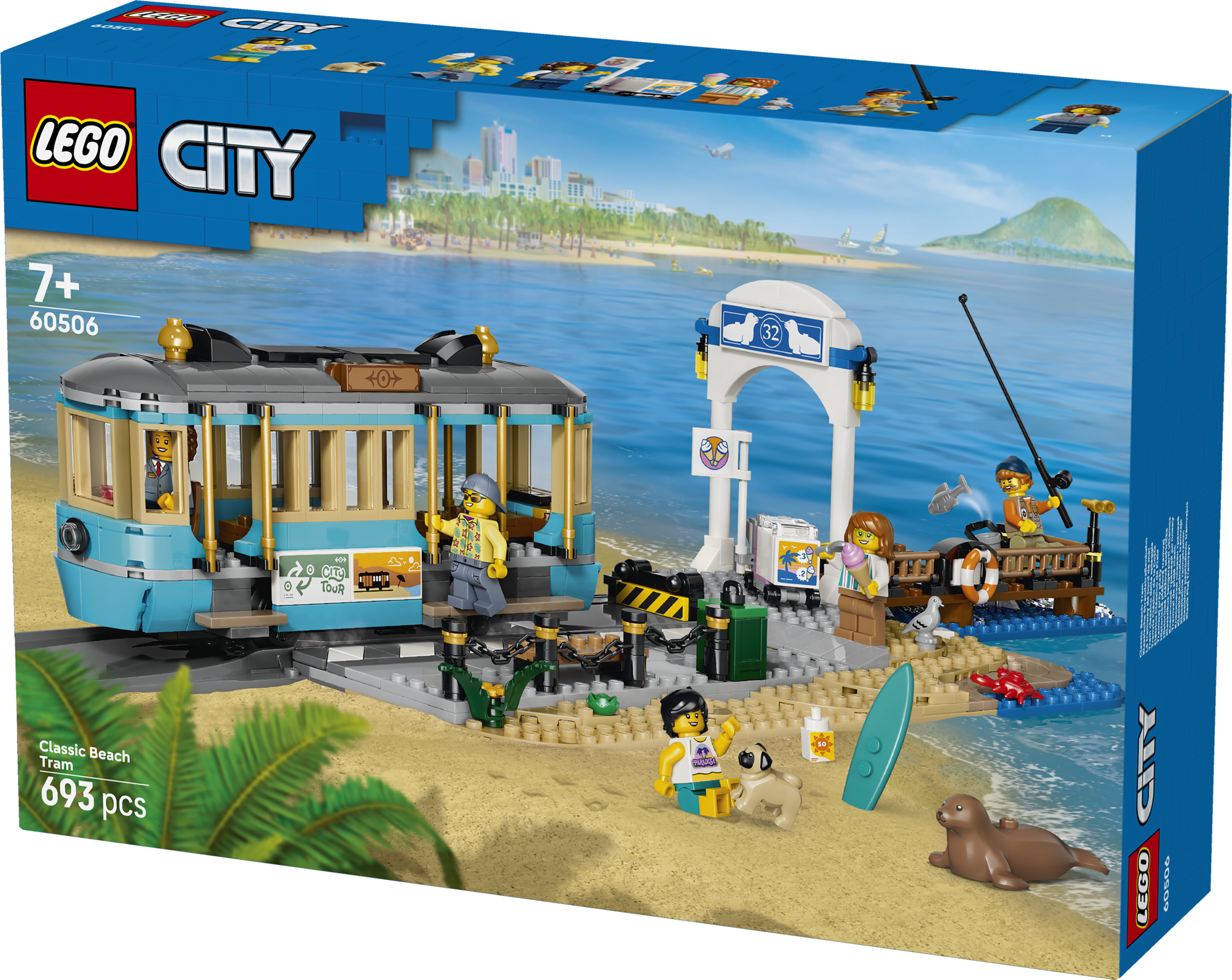 LEGO® City 60506 Historická plážová tramvaj