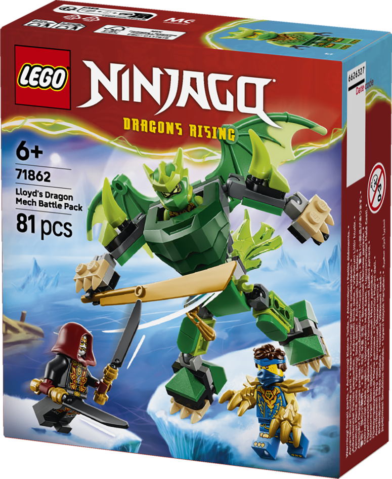 LEGO® NINJAGO 71862 Bojový balíček: Lloydův dračí oblek