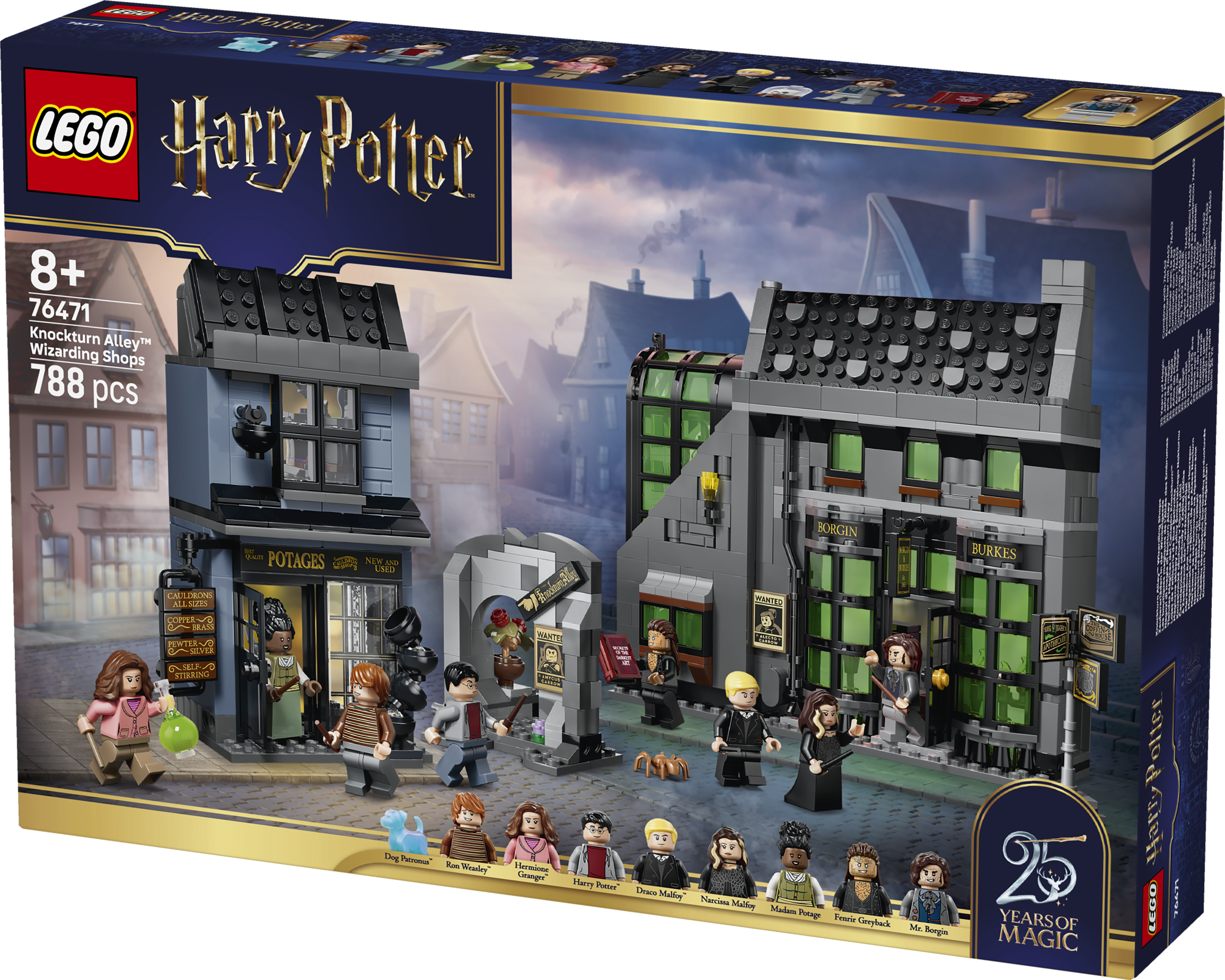 LEGO® HARRY POTTER™ 76471 Kouzelnické obchody v Obrtlé