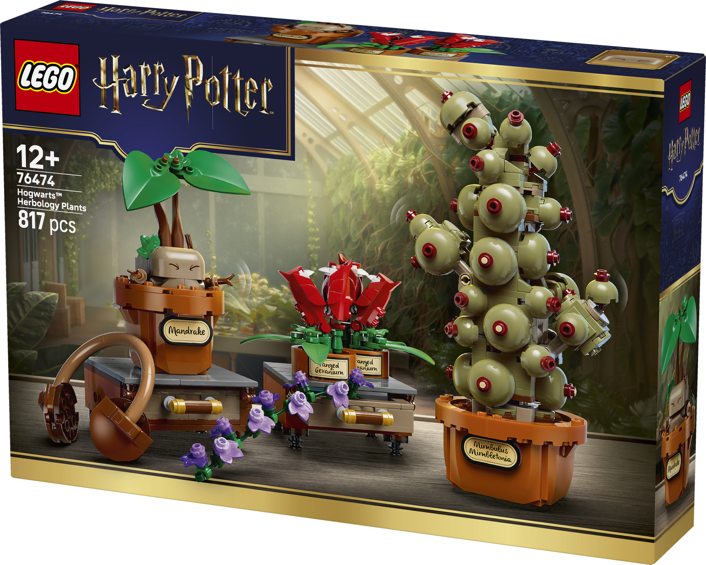 LEGO® HARRY POTTER™ 76474 Rostliny z hodiny bylinkářství