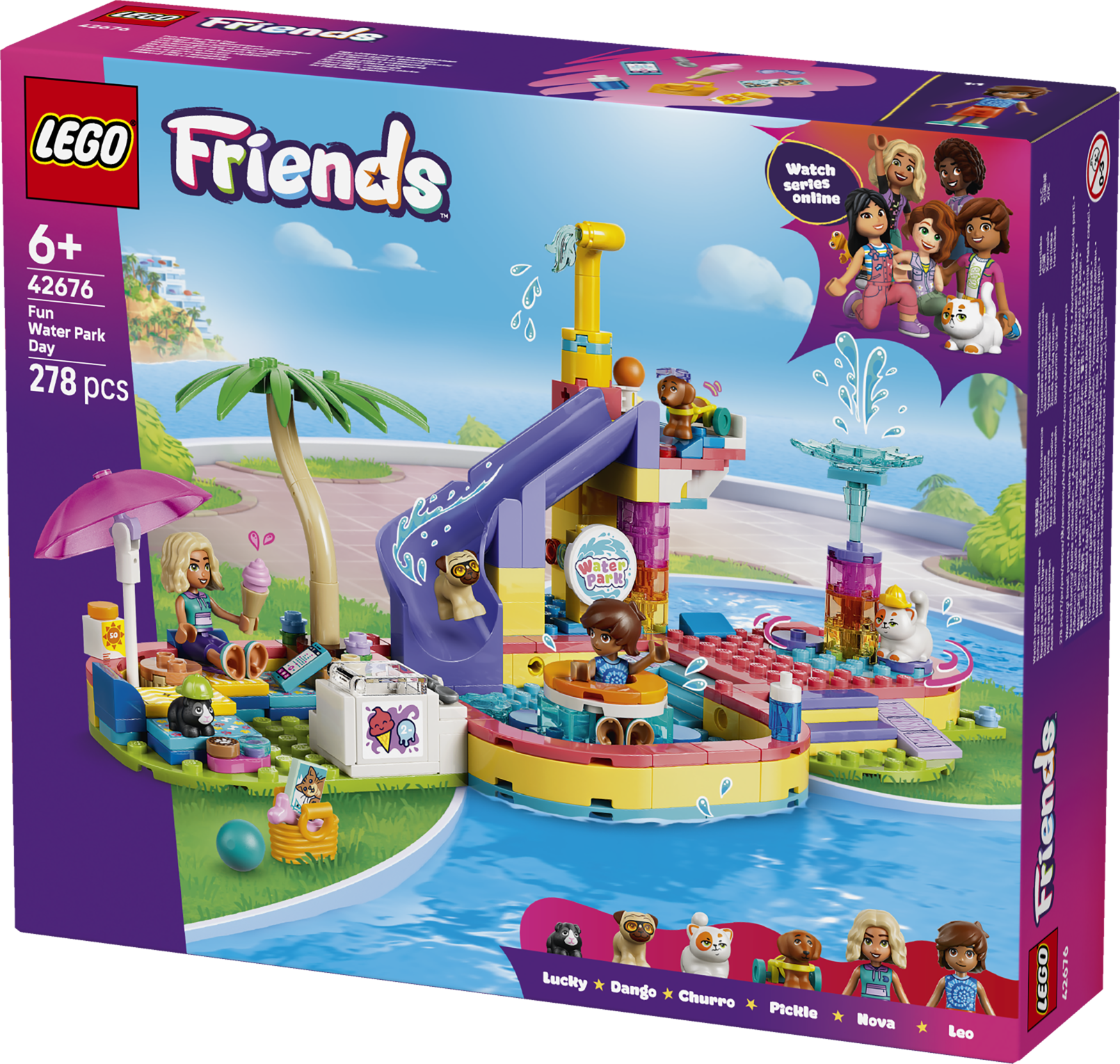 LEGO® Friends 42676 Zábavný den v aquaparku