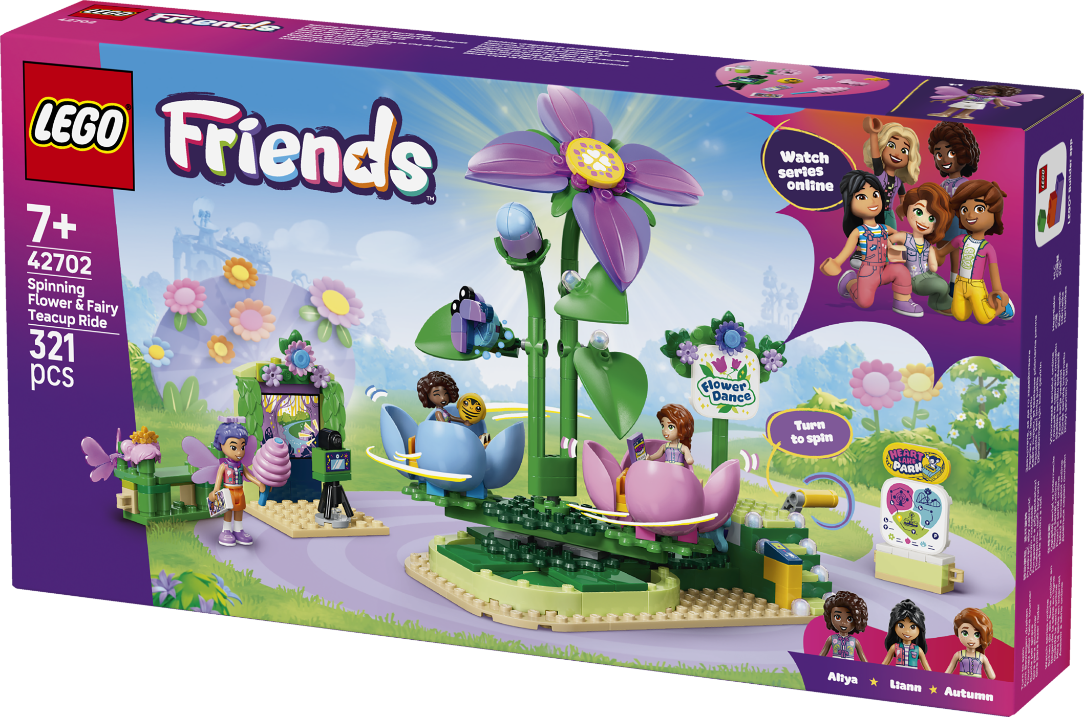 LEGO® Friends 42702 Květinový kolotoč s vílami