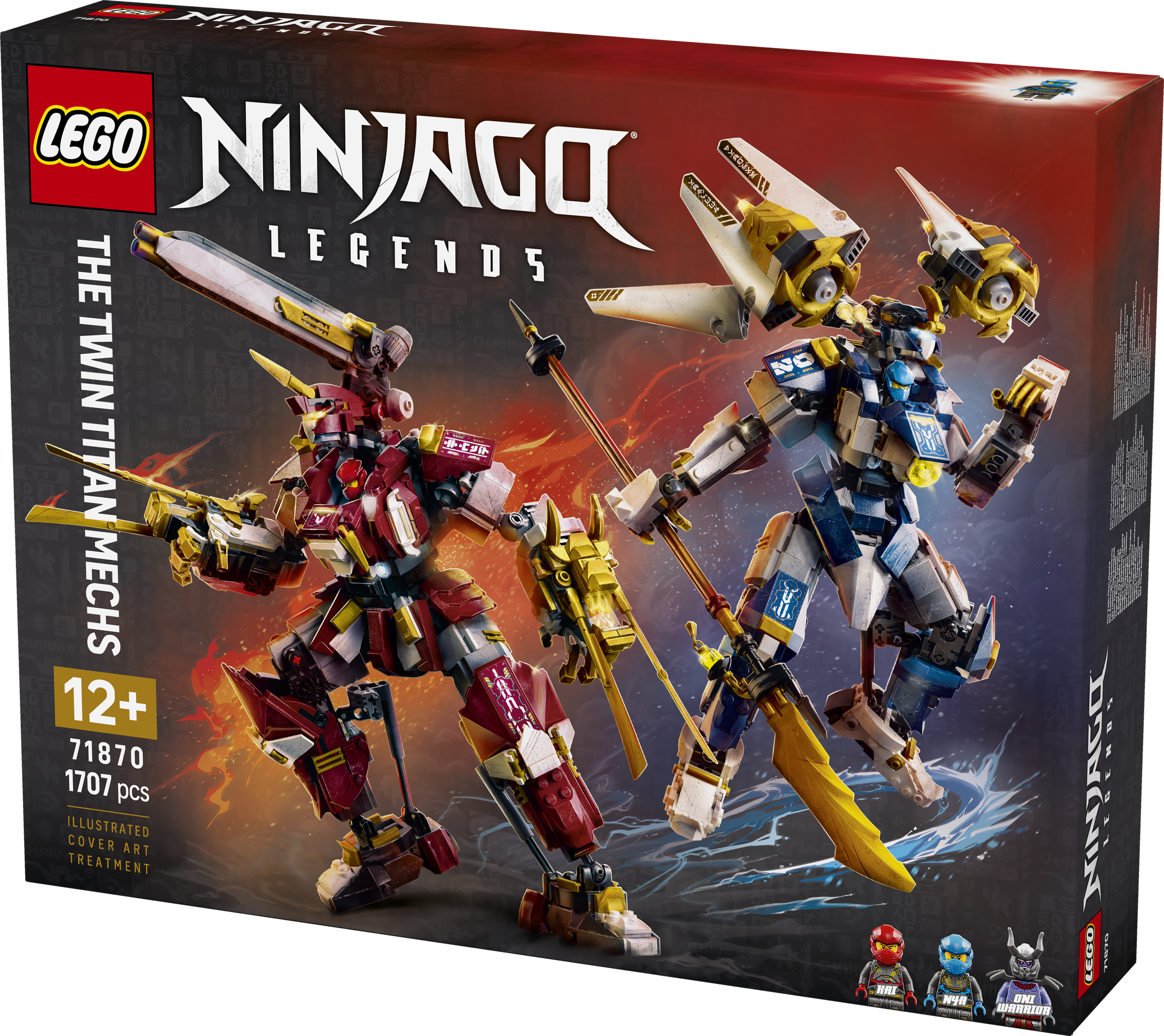 LEGO® NINJAGO 71870 Dvojice titánských robotů