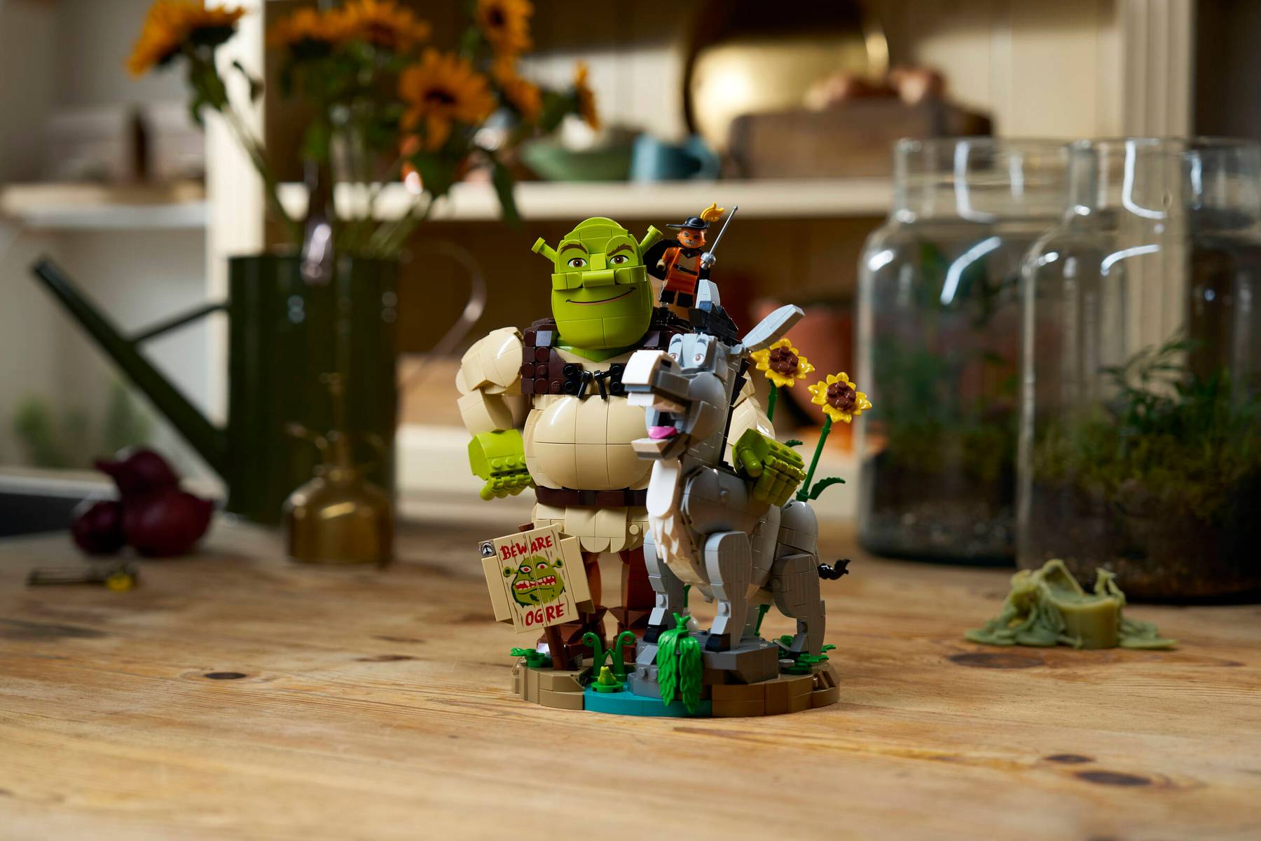 LEGO® 72423 Shrek, Oslík a Kocour v botách