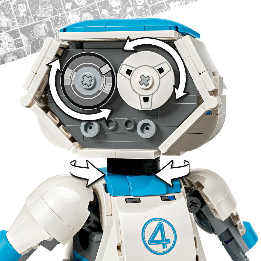 LEGO® SUPER HEROES 76339 Fantastická 4: H.E.R.B.I.E.