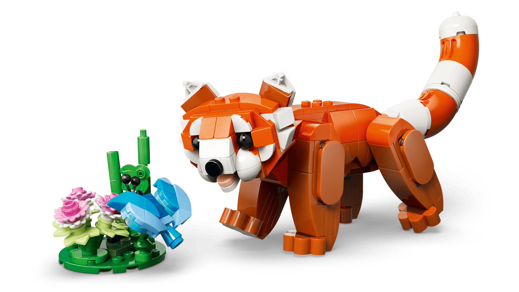LEGO® Creator 31394 Roztomilá zvířátka: Panda červená