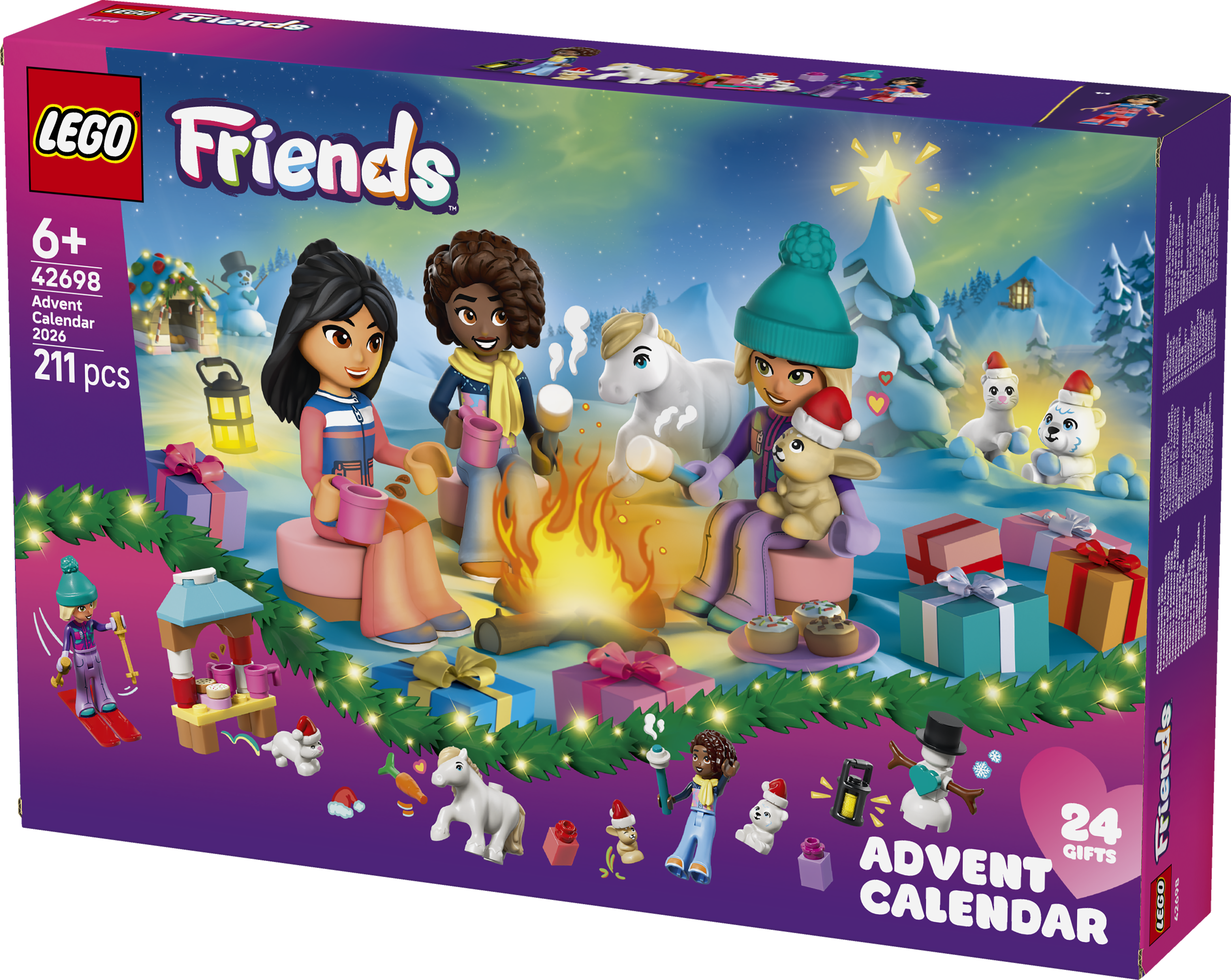 LEGO Friends 42698 Adventní kalendář 2026