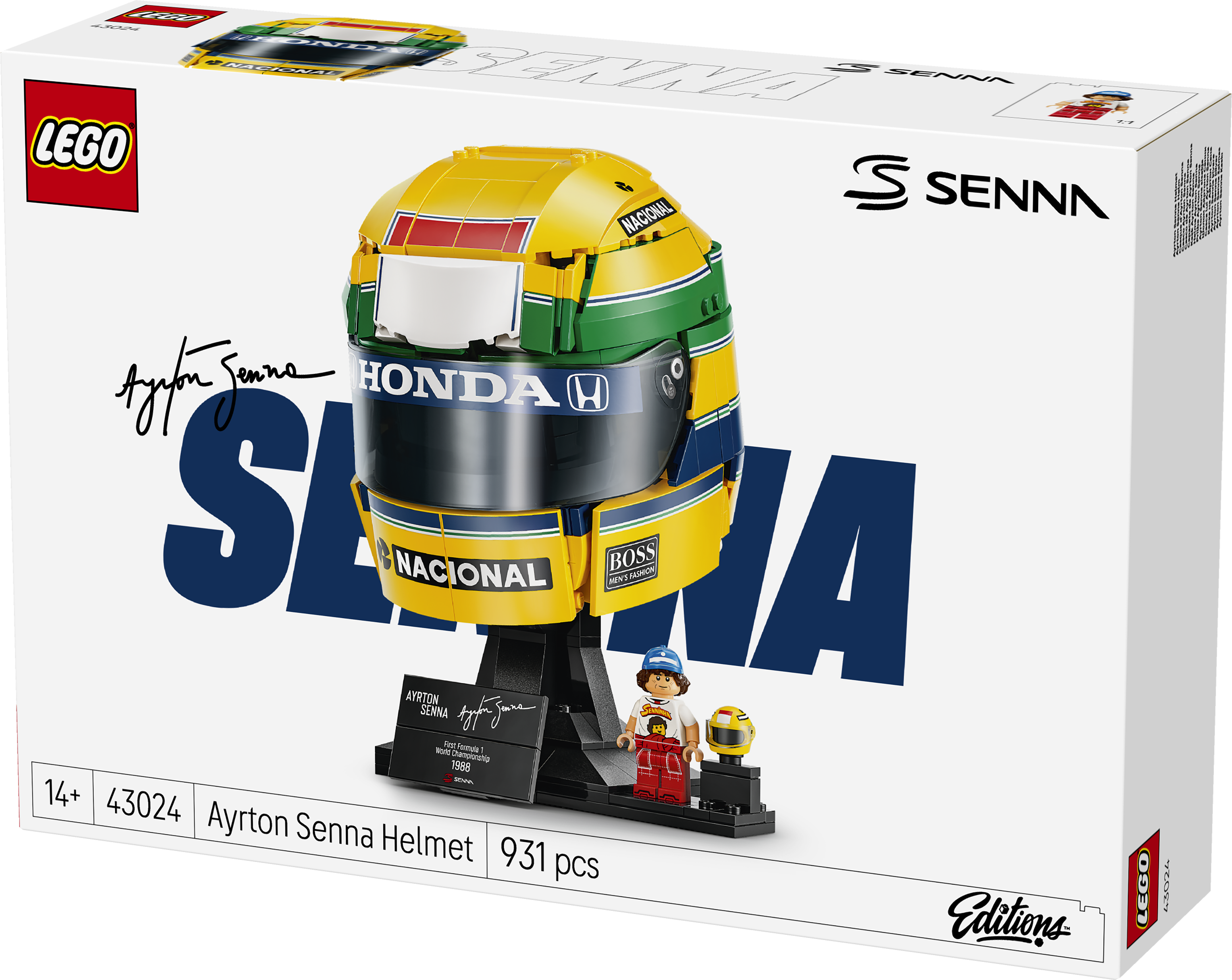 LEGO® Editions Sports 43024 Aryton Senna