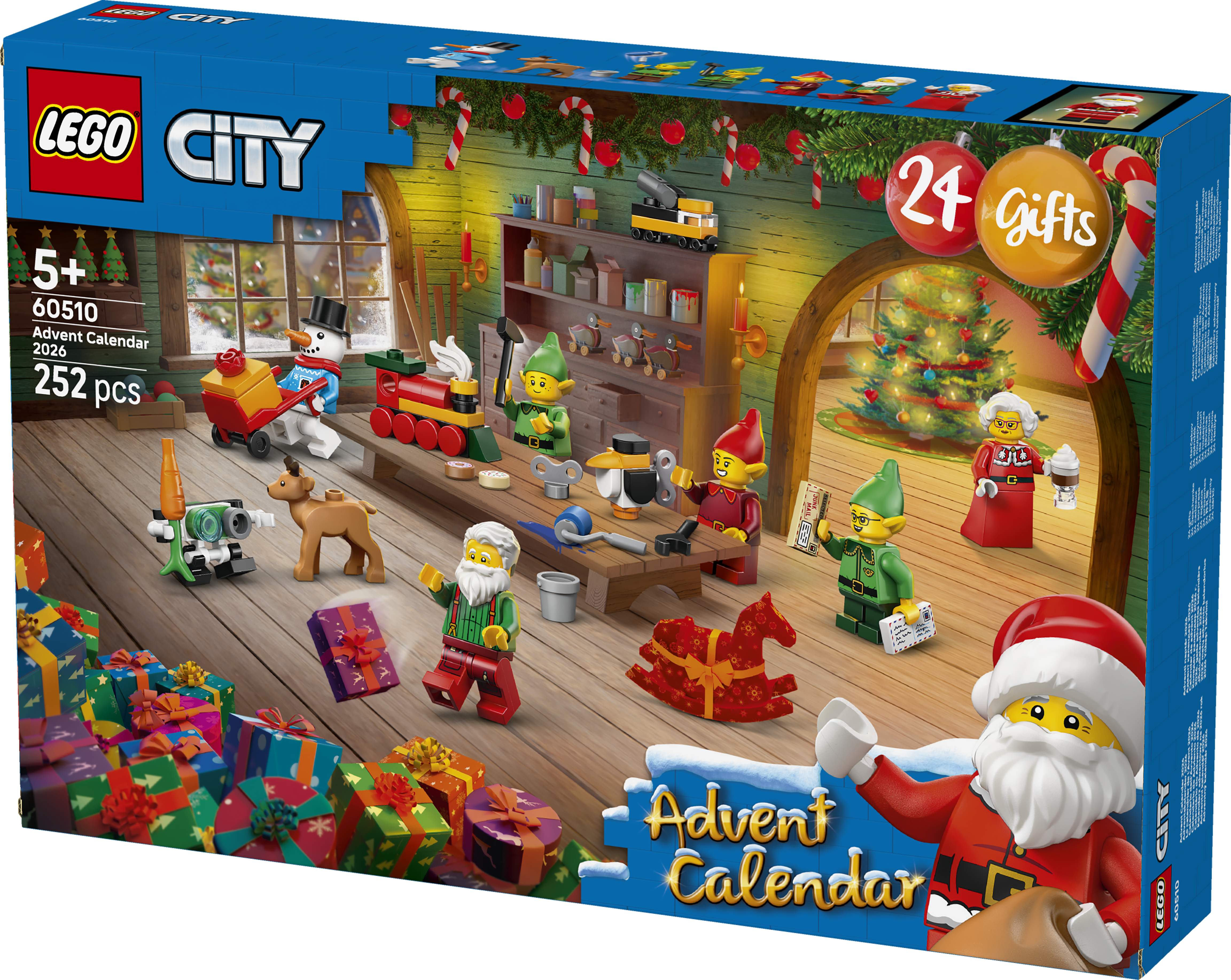 LEGO® CITY 60510 Adventní kalendář