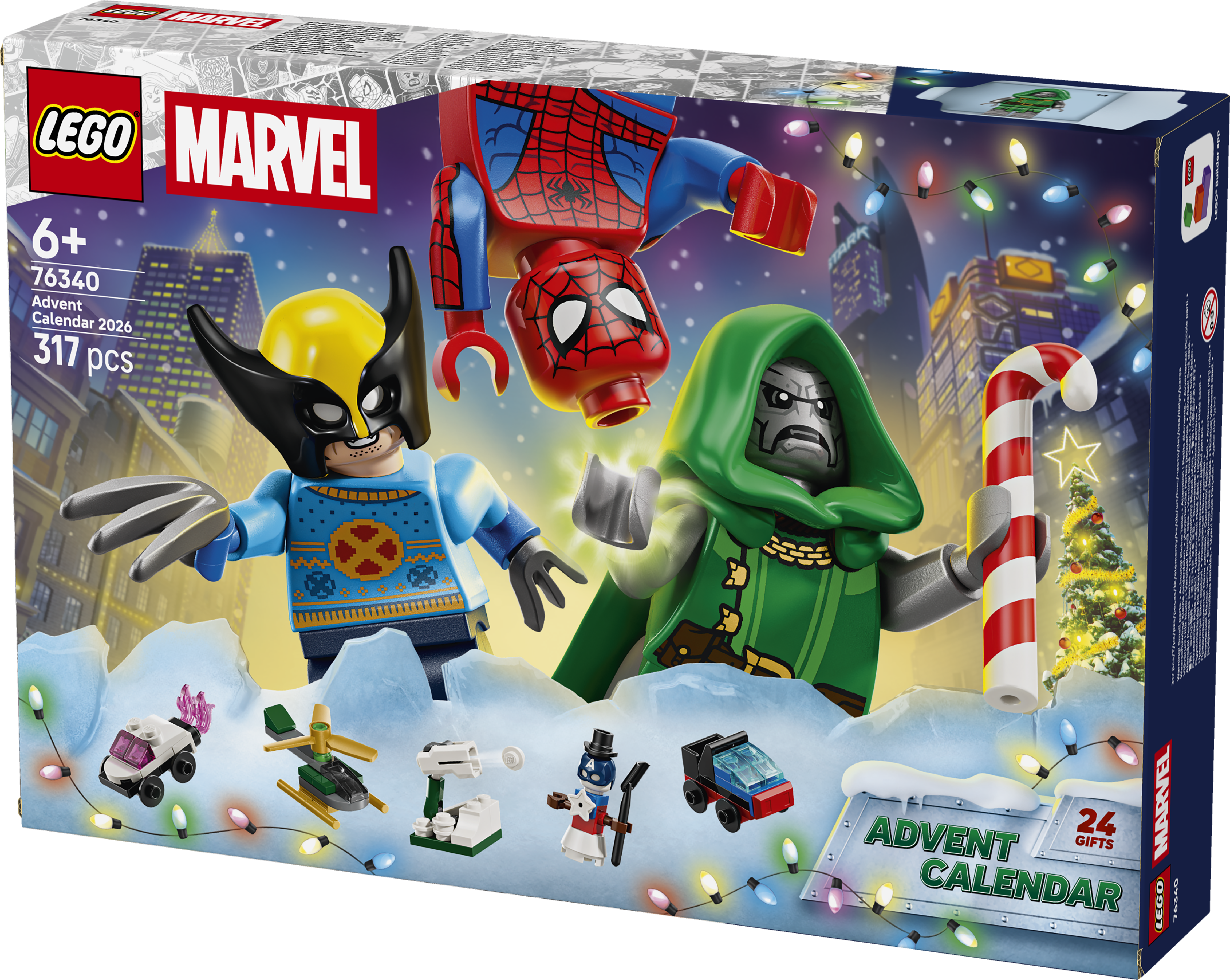 LEGO Marvel 76340 Adventní kalendář 2026