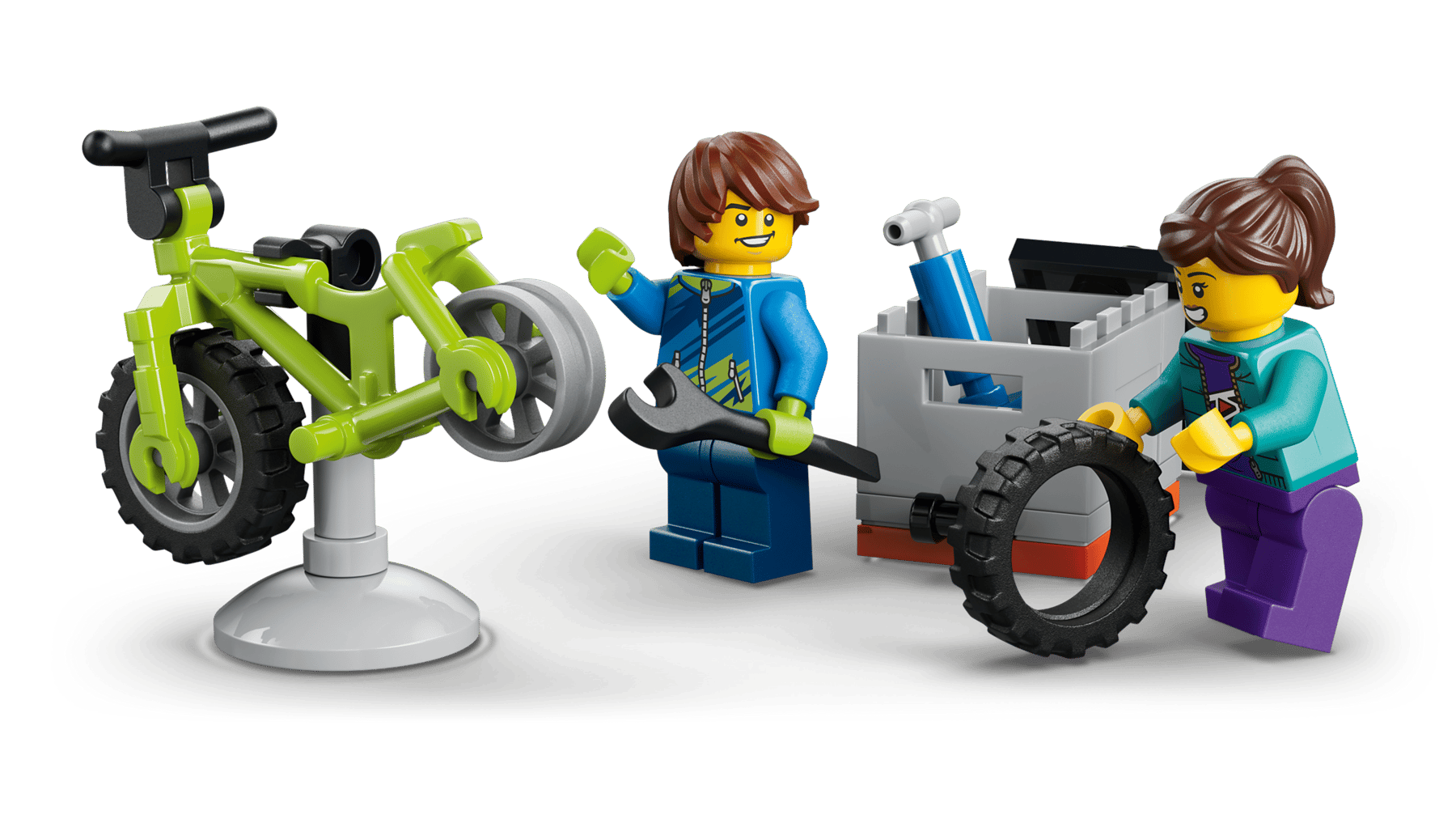 LEGO® City 60512 Dodávka s horskými koly