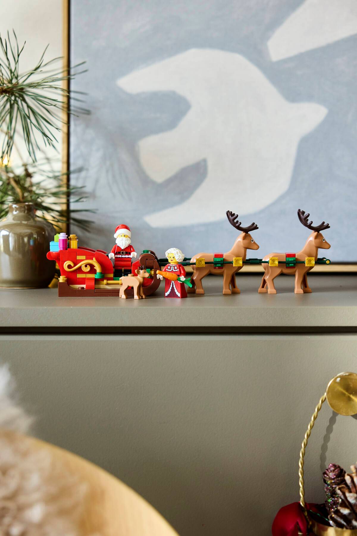 LEGO® 40866 Santa a sváteční dobrodružství na saních