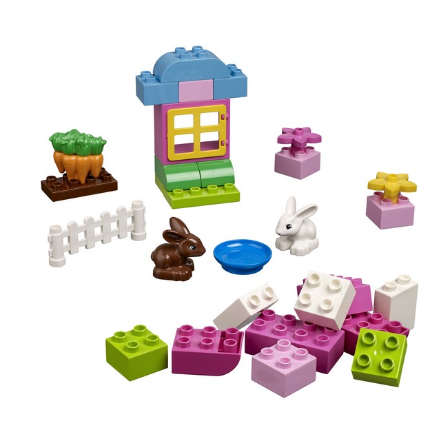 LEGO® DUPLO® 4623 - Růžový box s kostkami
