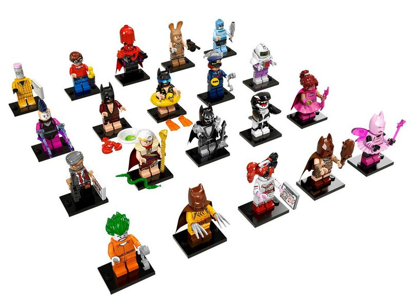 LEGO 71017 Minifigurky série LEGO BATMAN FILM - krabice 60 ks