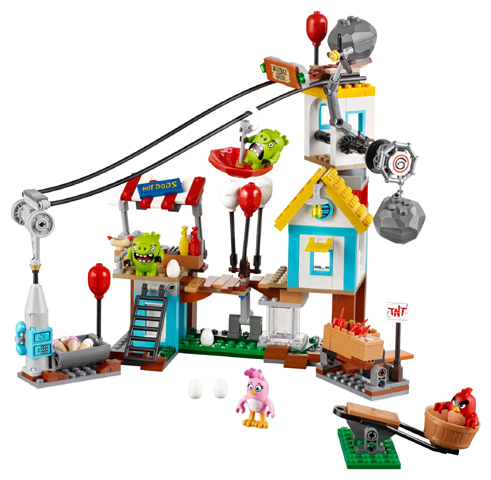 LEGO® Angry Birds 75821+75822+75823+75824+75825+75826 - použité jen vystavené bez krabic