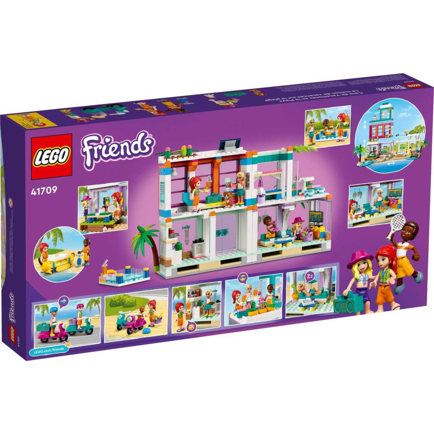 LEGO® Friends 41709 Prázdninový domek na pláži
