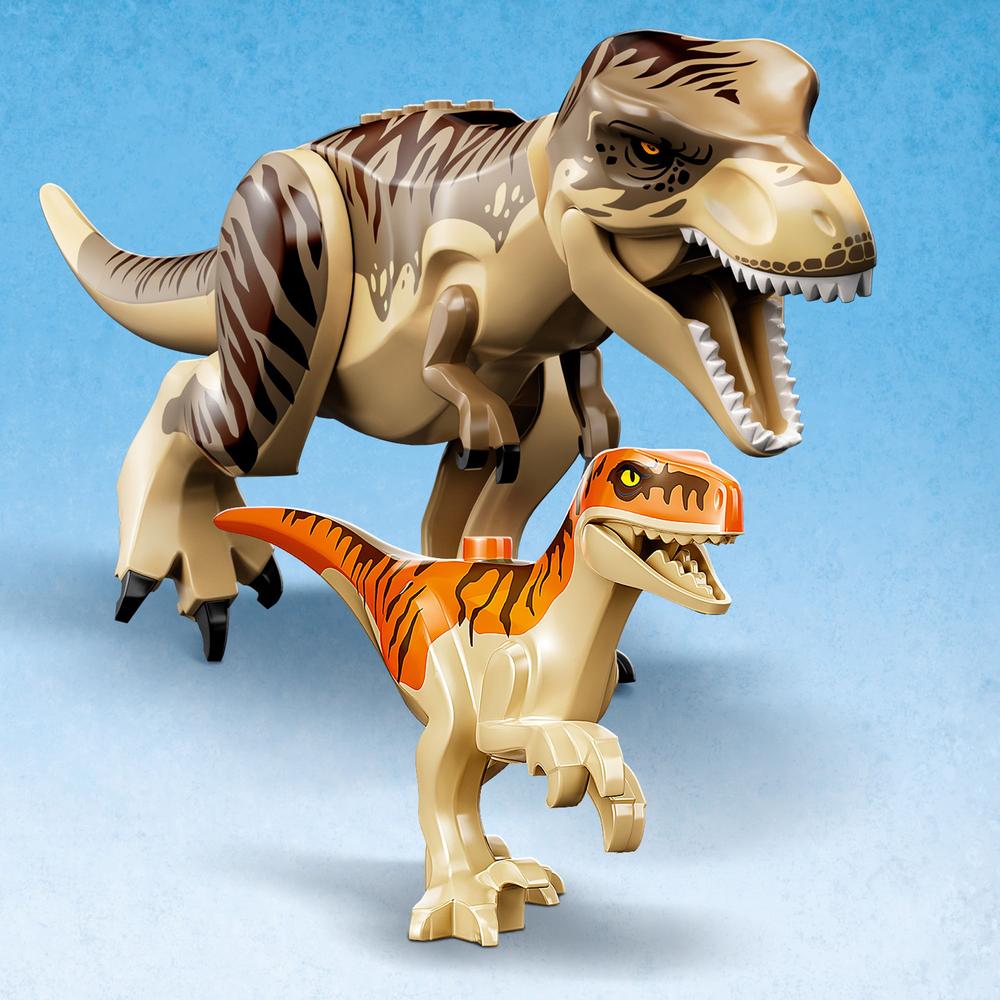 LEGO® Jurassic World 76948 Útěk T-rexe a atrociraptora