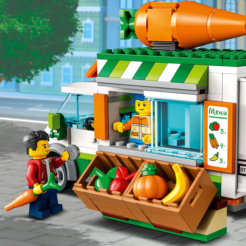 LEGO® CITY 60345 Dodávka na farmářském trhu