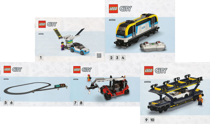 Lego City 60336 Nákladní vlak