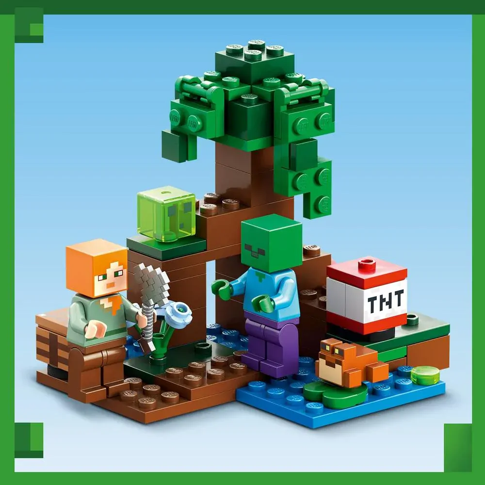 LEGO® Minecraft® 21240 Dobrodružství v bažině