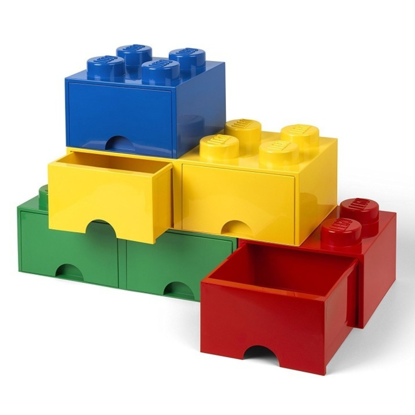 LEGO® Úložný box 250x252x181 se šuplíkem tmavě modrý